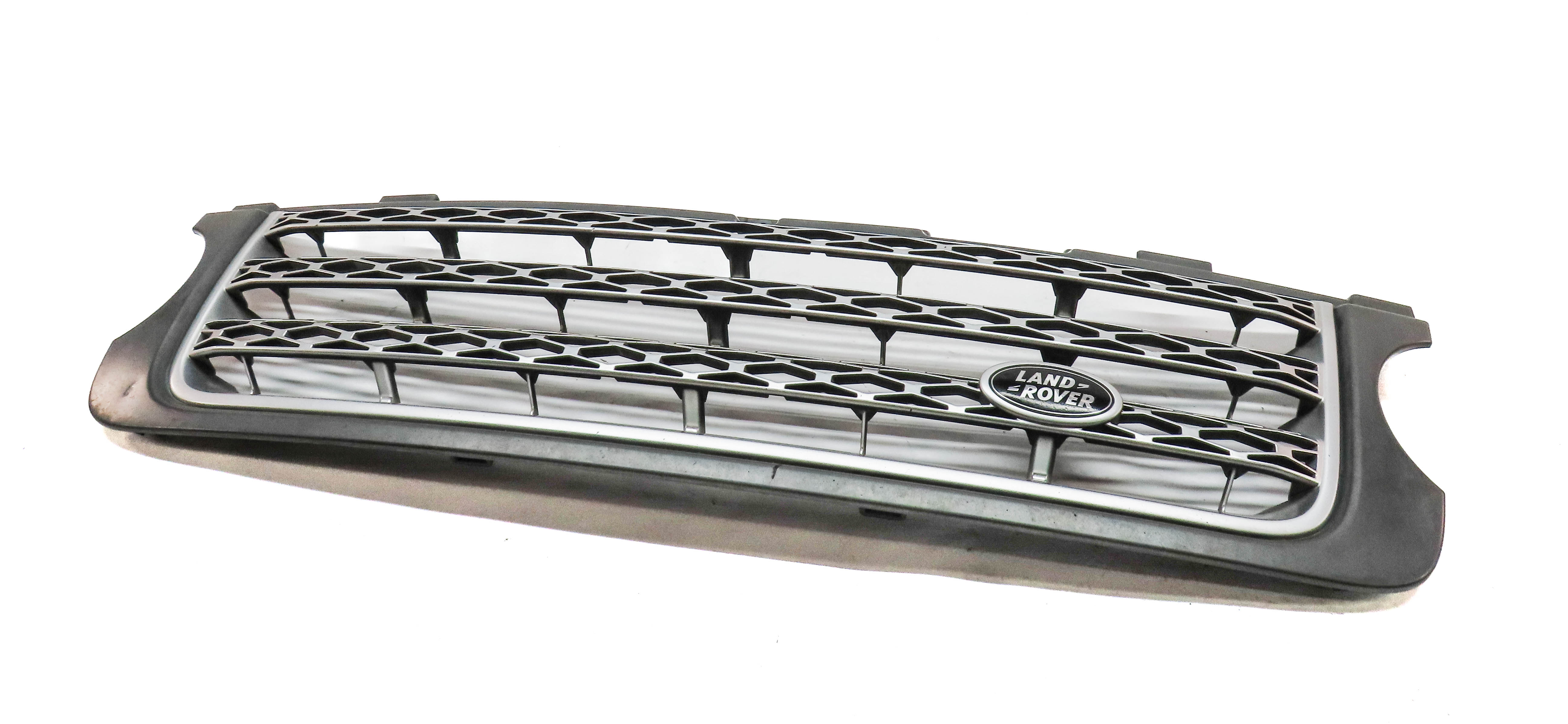 2010-2012 RANGE ROVER (L322) FRONT HOOD RADIATOR GRILLE TRIM AIR VENT (SILVER) — exact item pictured